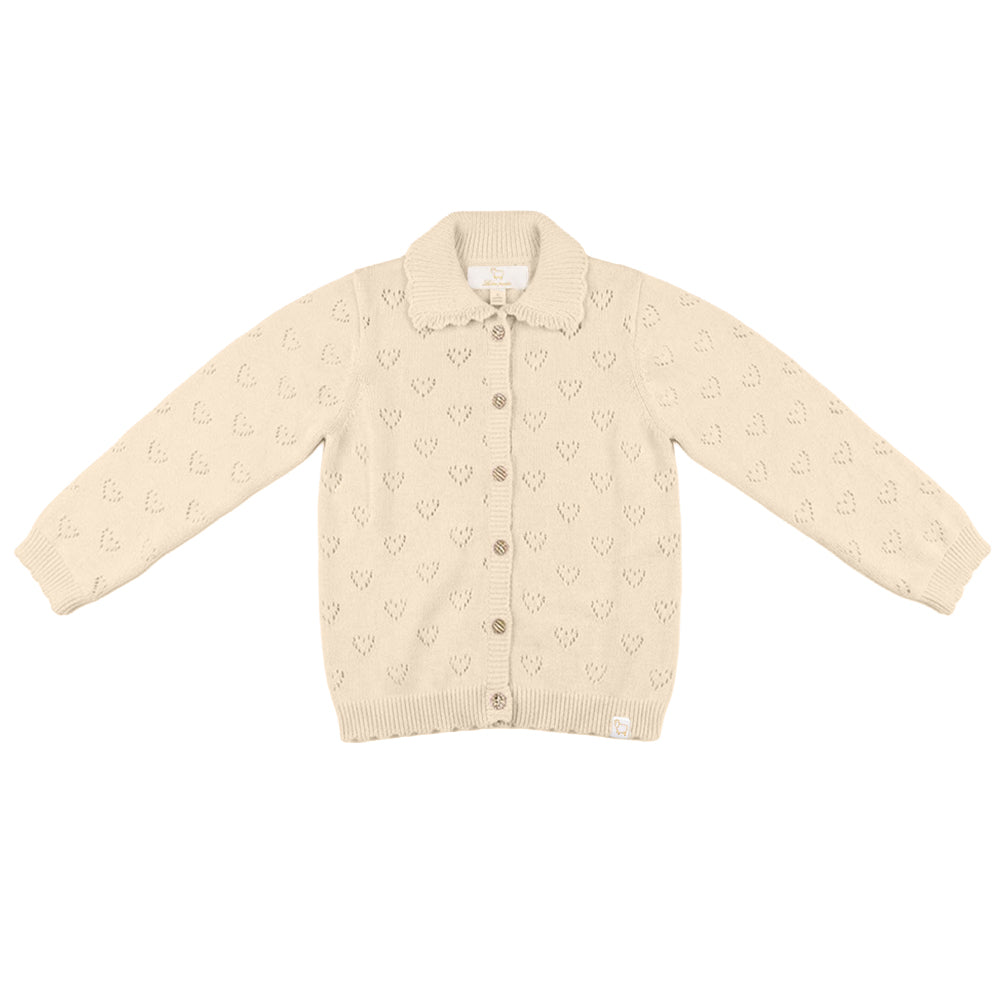 LRDM Petits Fennie Cardigan Light Sand