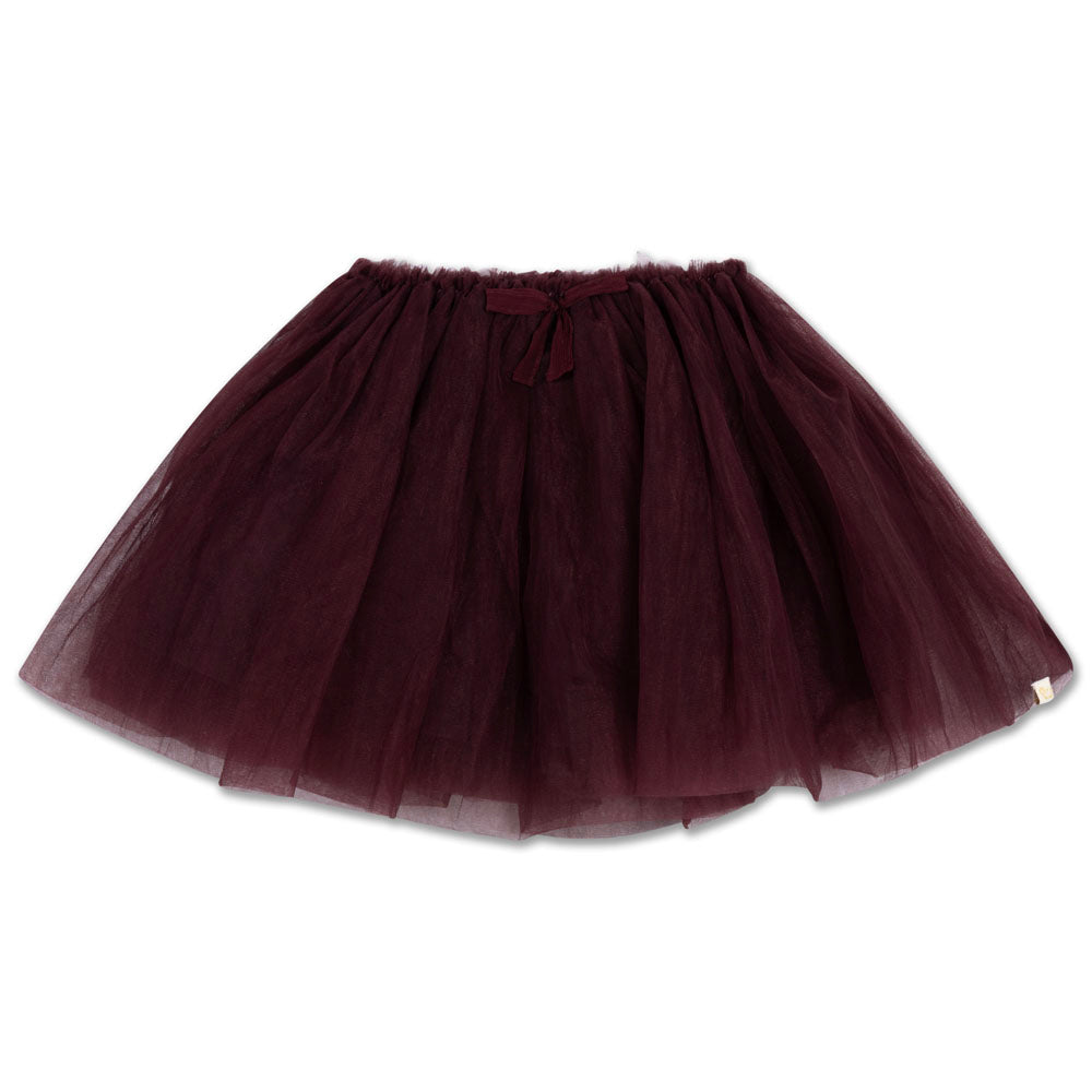 LRDM Petits Julie Mesh Tutu Rok Burgundy
