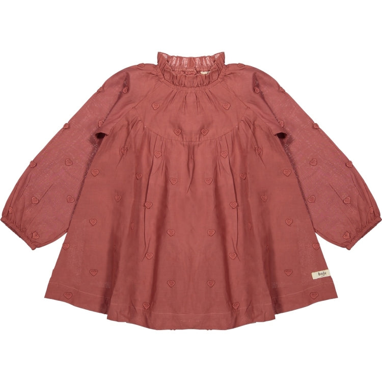 Baje Studio Layoux Red Maroon Jurk