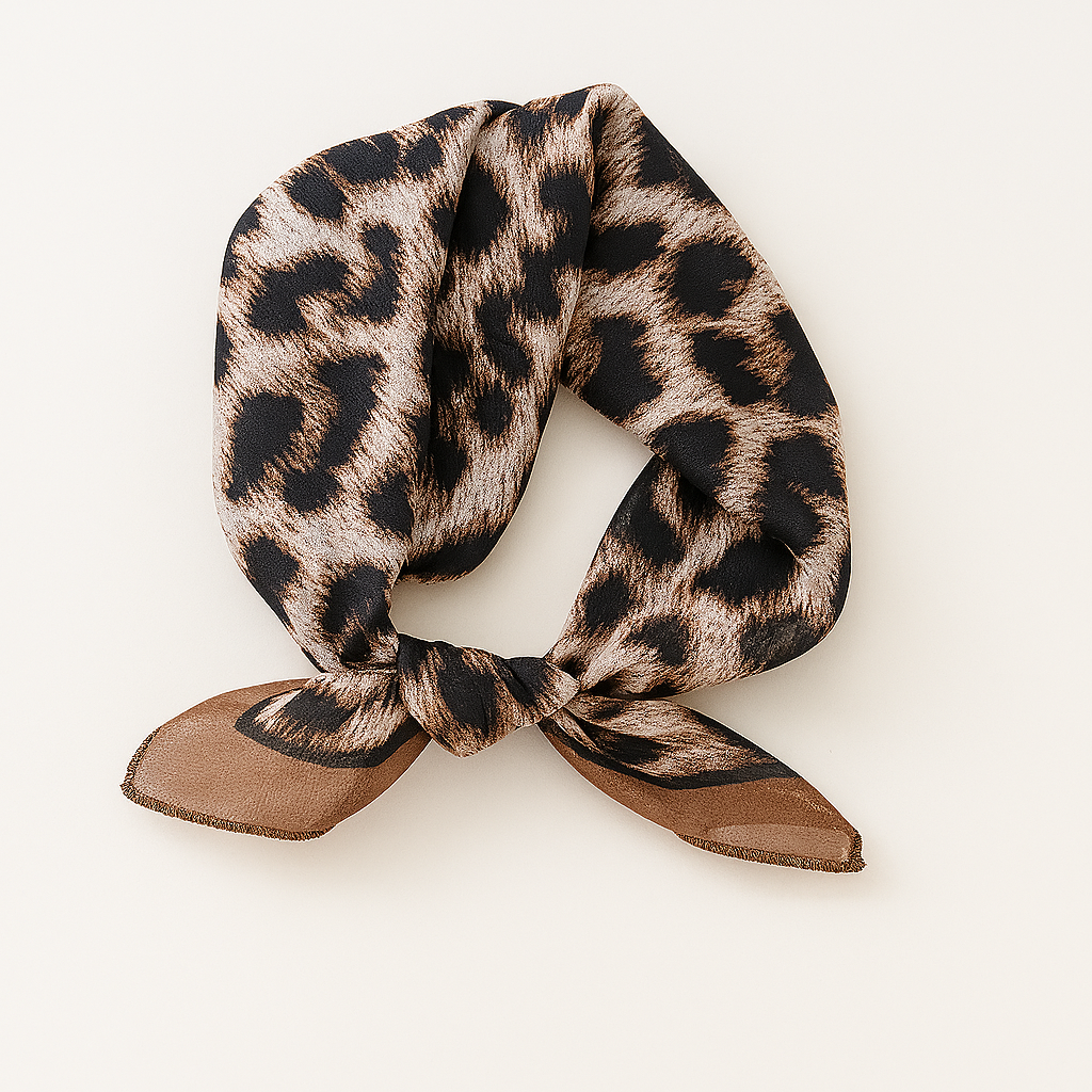 Maja Kids Lio Scarf Brown Leopard
