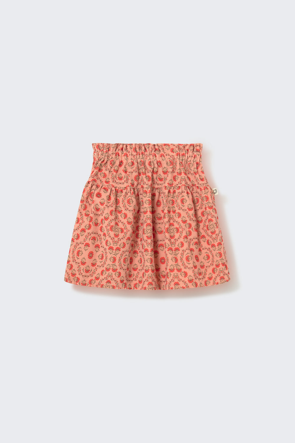 My Little Cozmo Monicak Petal Floral Corduroy Skirt