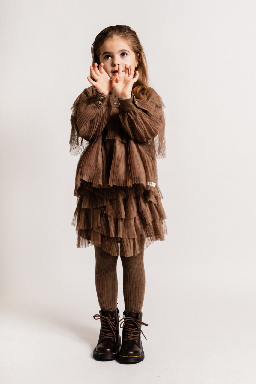 Baje Studio Meyrin Top Brown Cacao