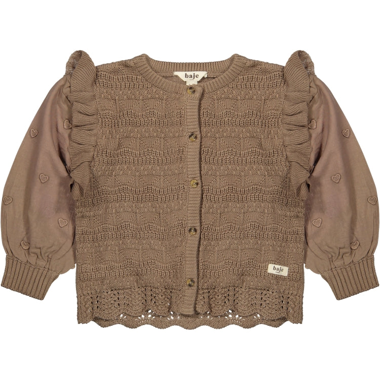 Baje Studio Morgins Brown Cacao vest