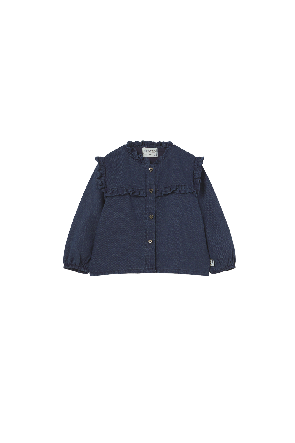My Little Cozmo Nicole Denim Blouse