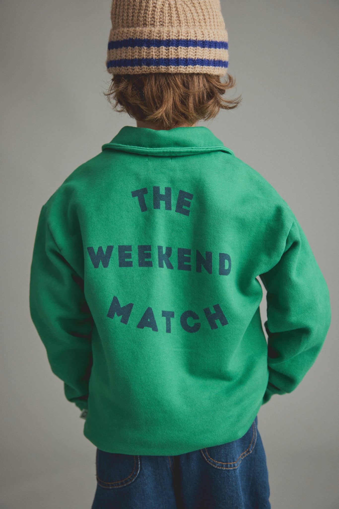 My Little Cozmo Ottok Grass Washed Fleece Polo