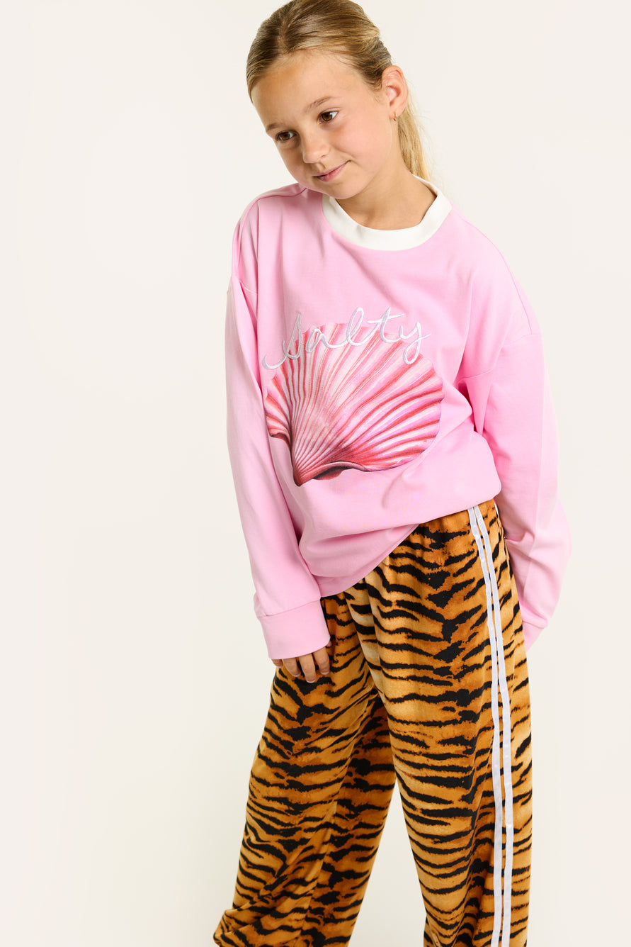 Salty Stitch Shell Skater Longsleeve