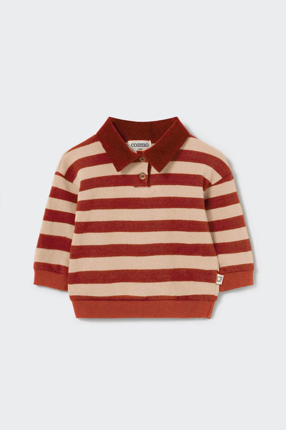 My Little Cozmo Baby Palau Ginger Stone Soft Knit Sweater