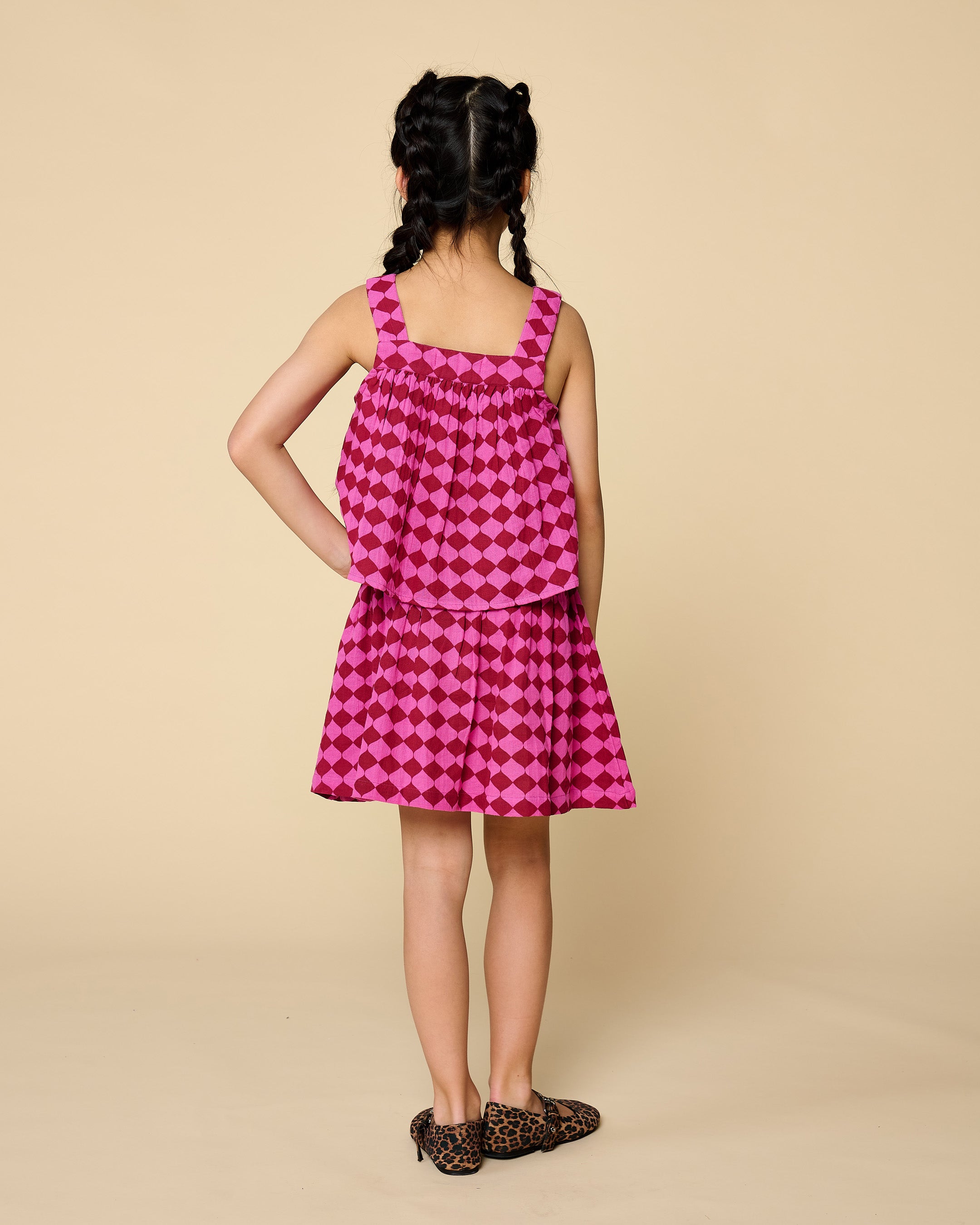 Petit Blush Summer Blouse Berry Blush