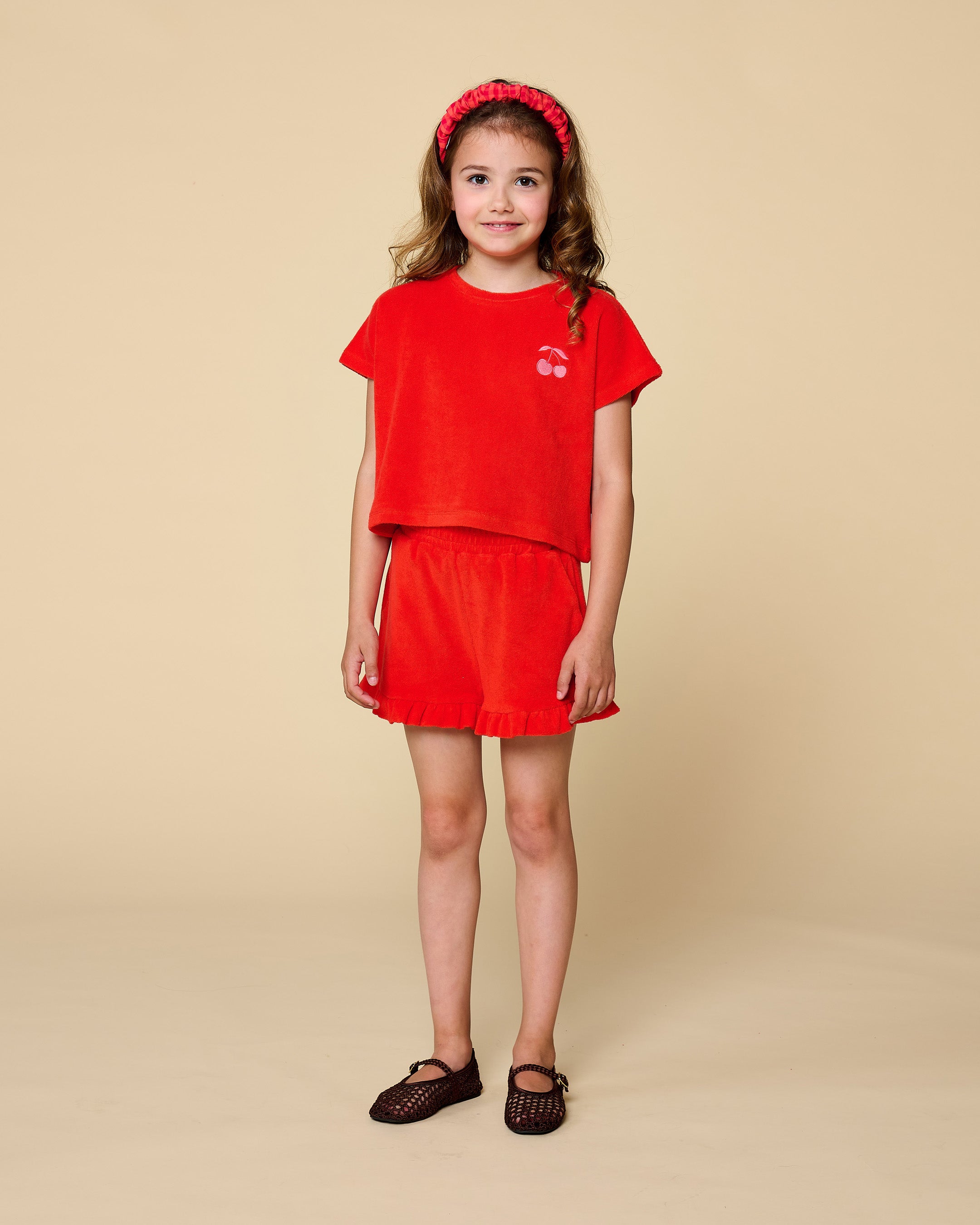 Petit Blush Towel Short Grenadine