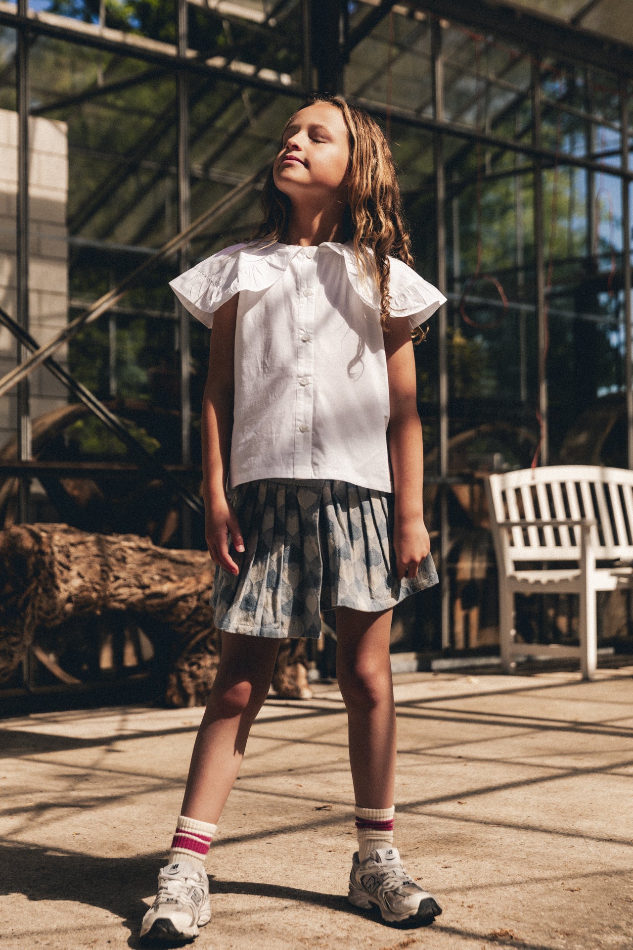 Labo De Colores Libel Blouse White