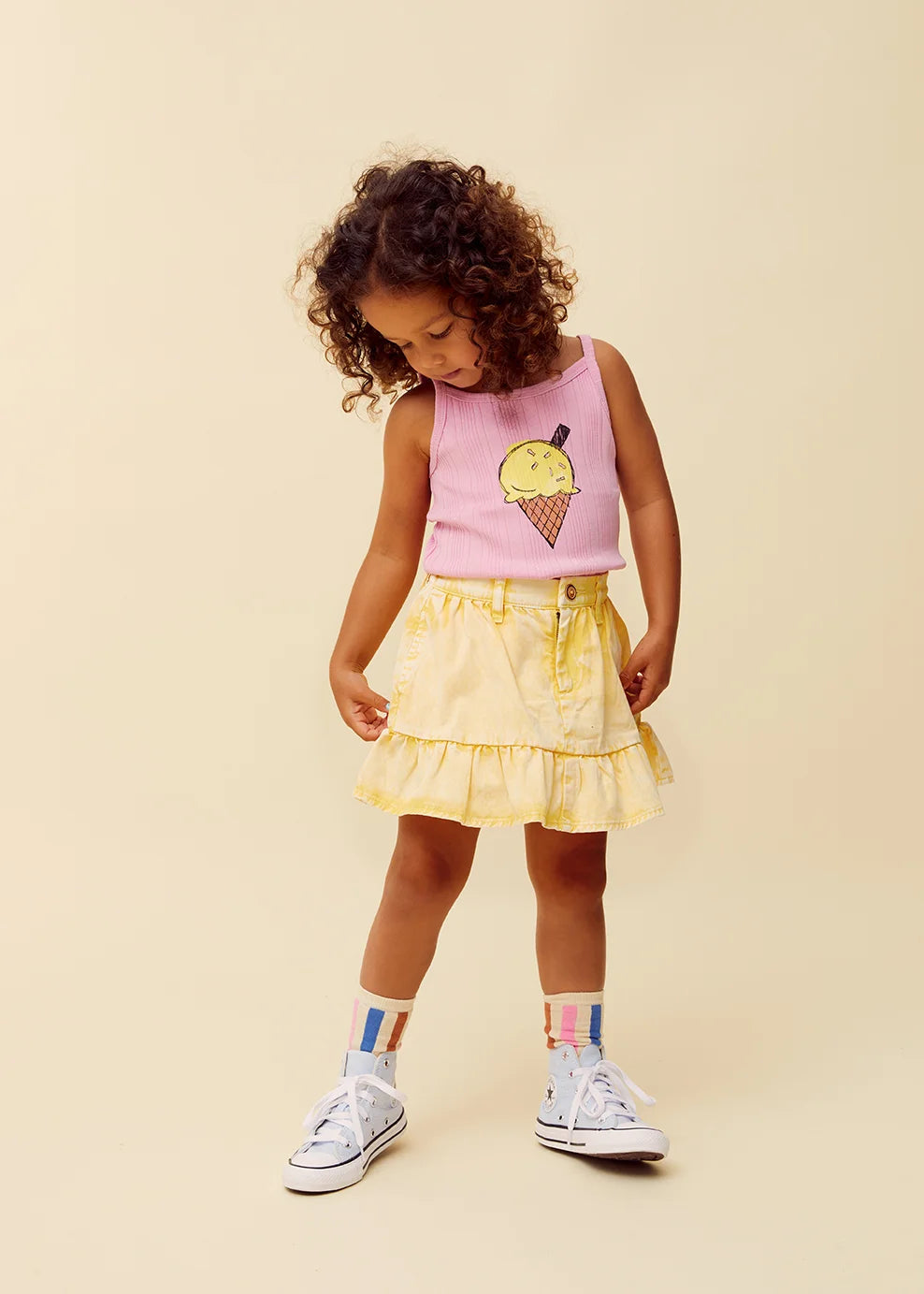 Sproet & Sprout Denim Peplum Rok