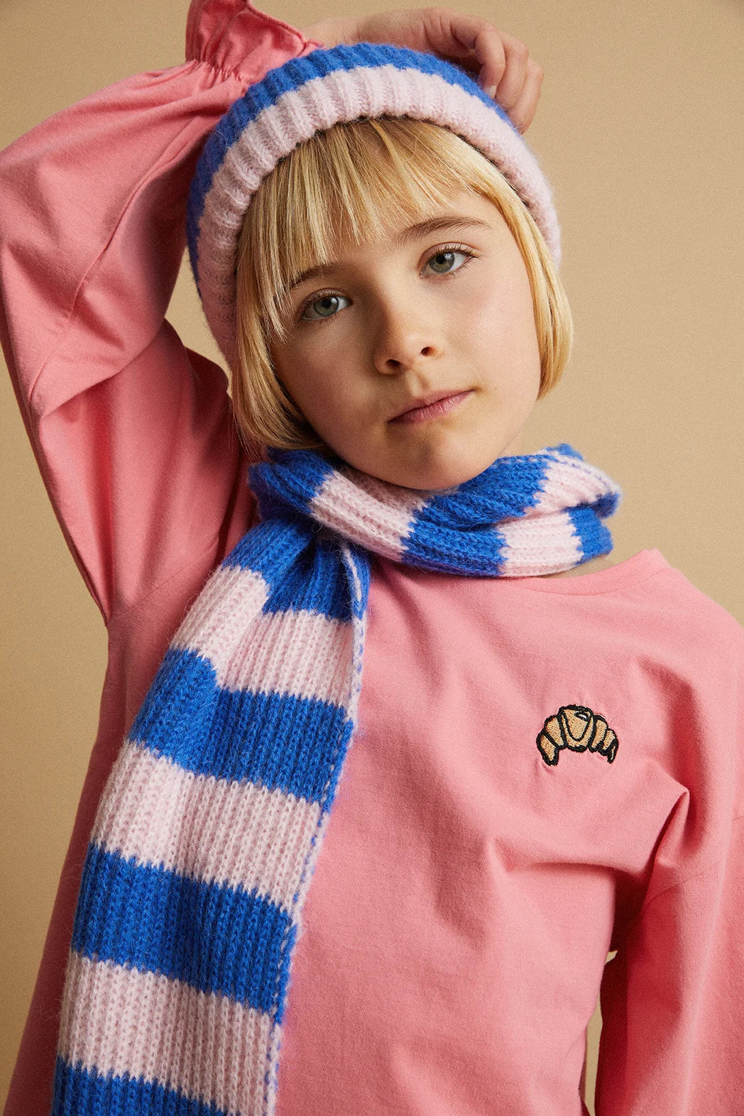 Sproet & Sprout T-shirt Girls LS Croissant