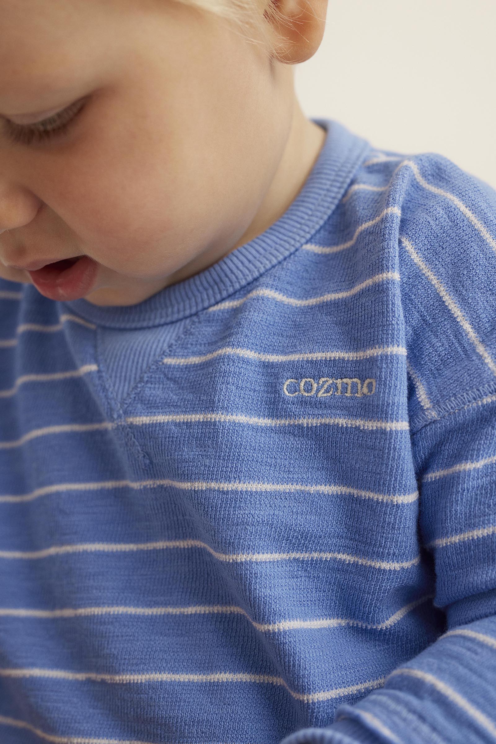 My Little Cozmo Stripe Baby Sweater