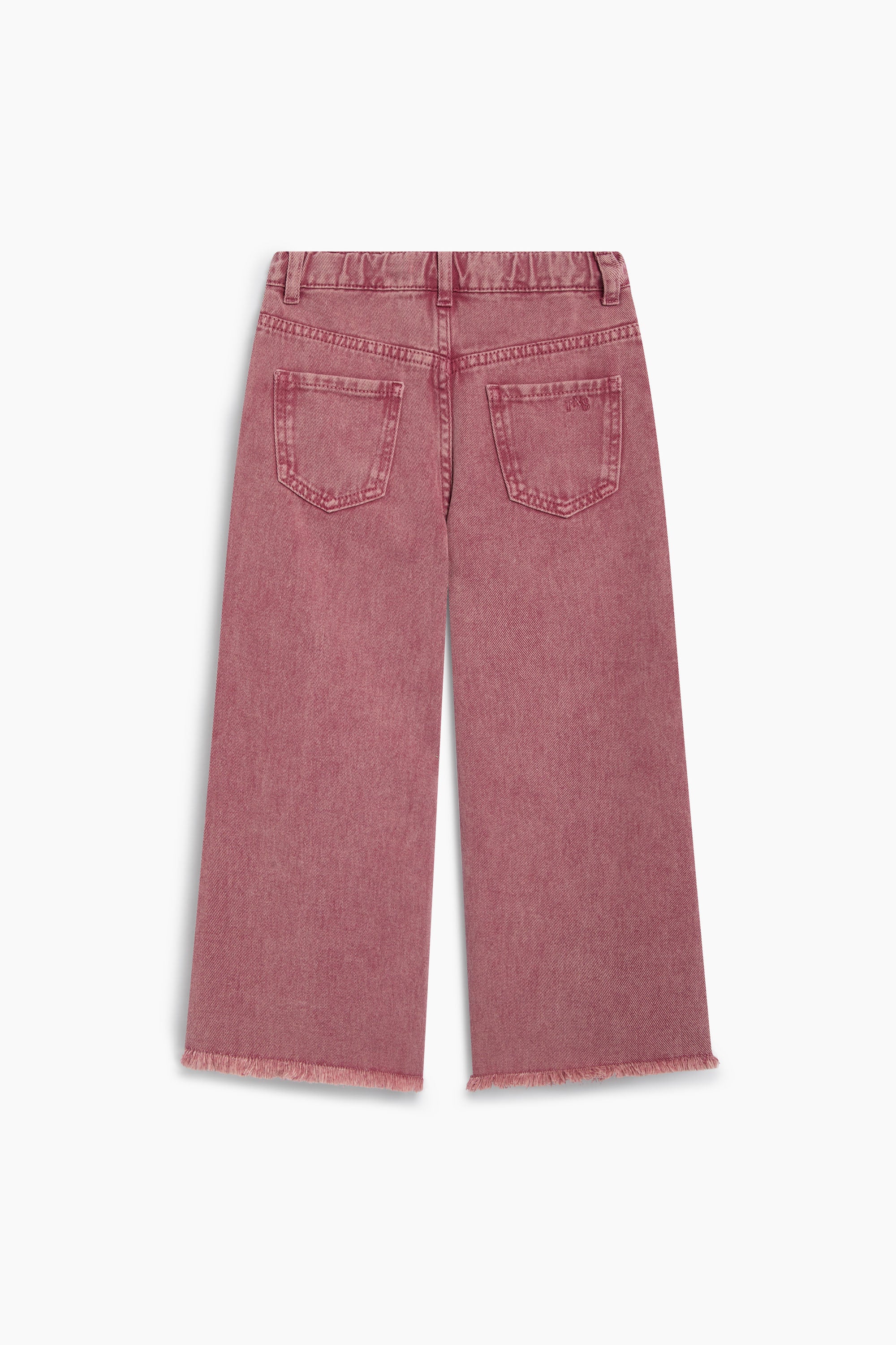 The New Society Denim Wide Leg Pants Winetasting