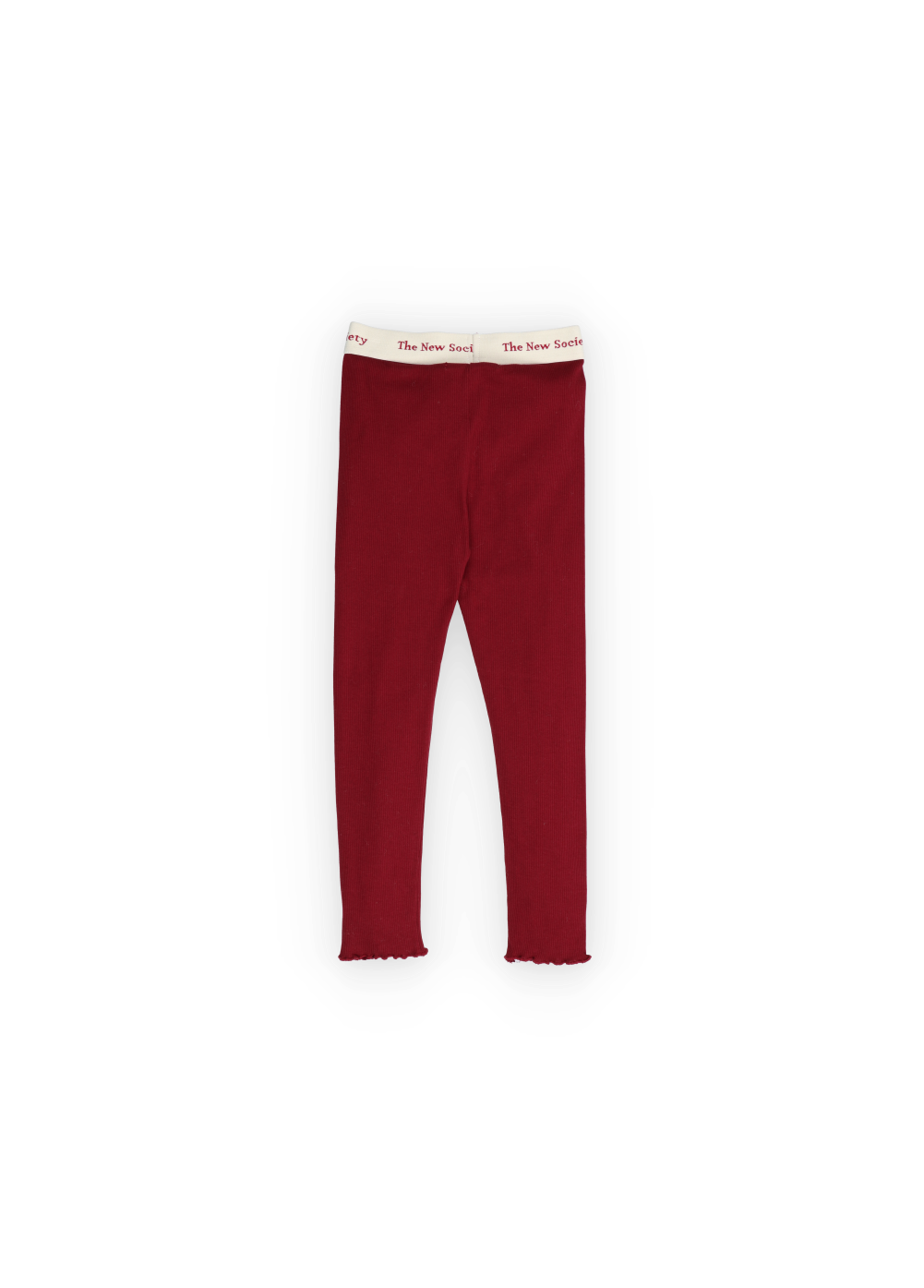 The New Society Rib Legging Plum Fantasy