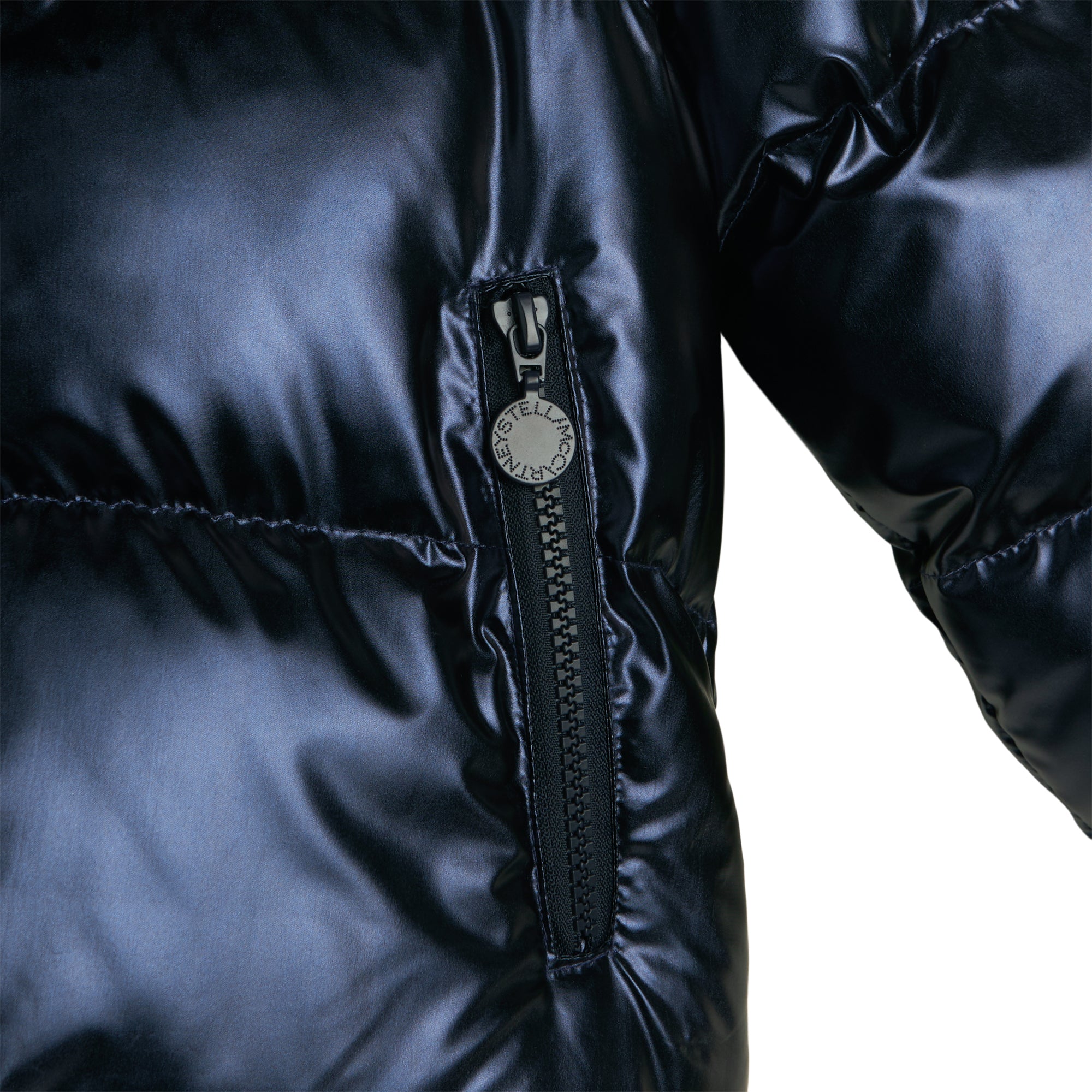 Stella McCartney Puffer Winter Jacket Blu-Notte