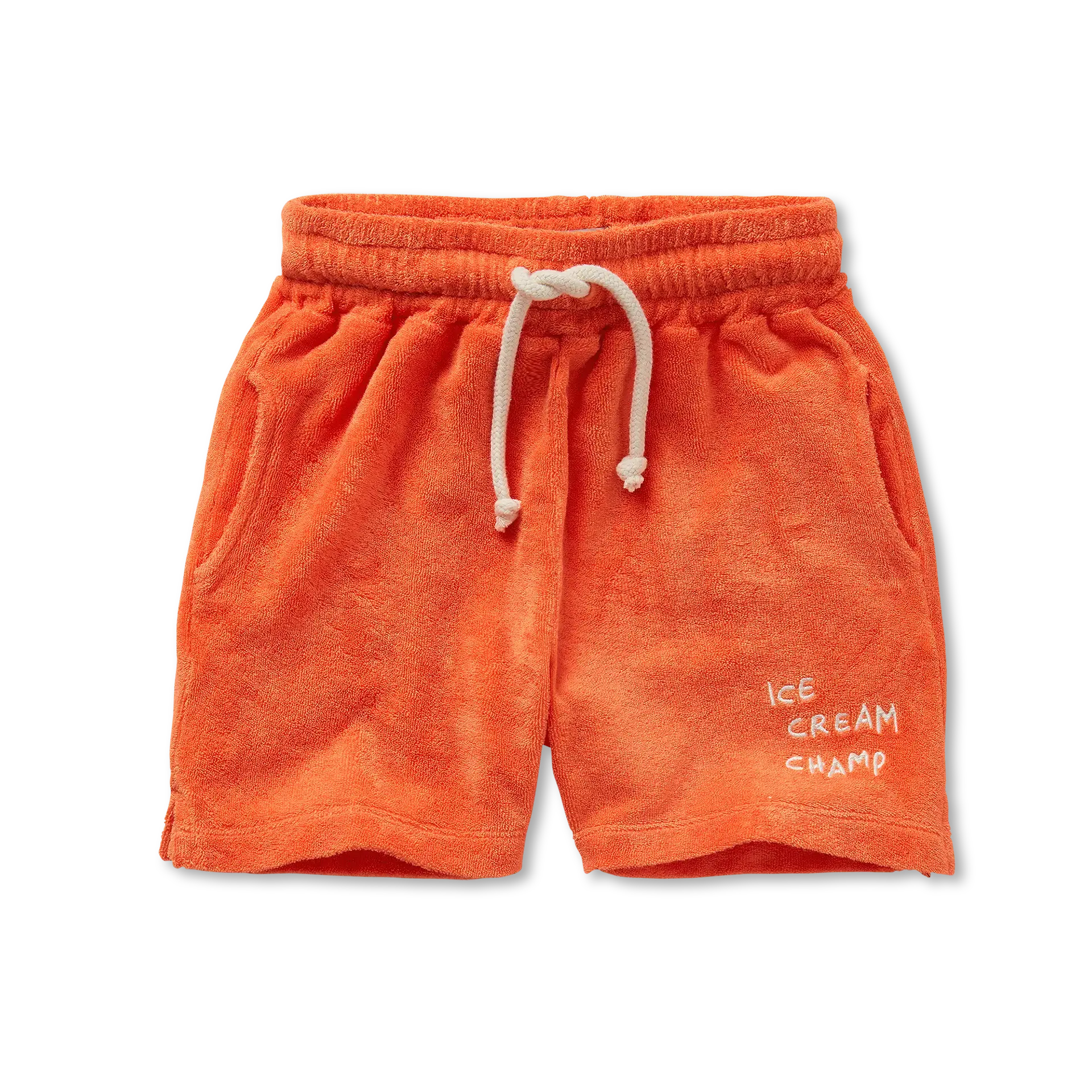 Sproet & Sprout Terry Short Orange Print