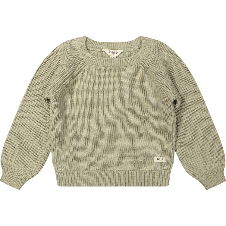 Baje Studio Thun Green Pistache Trui Boys