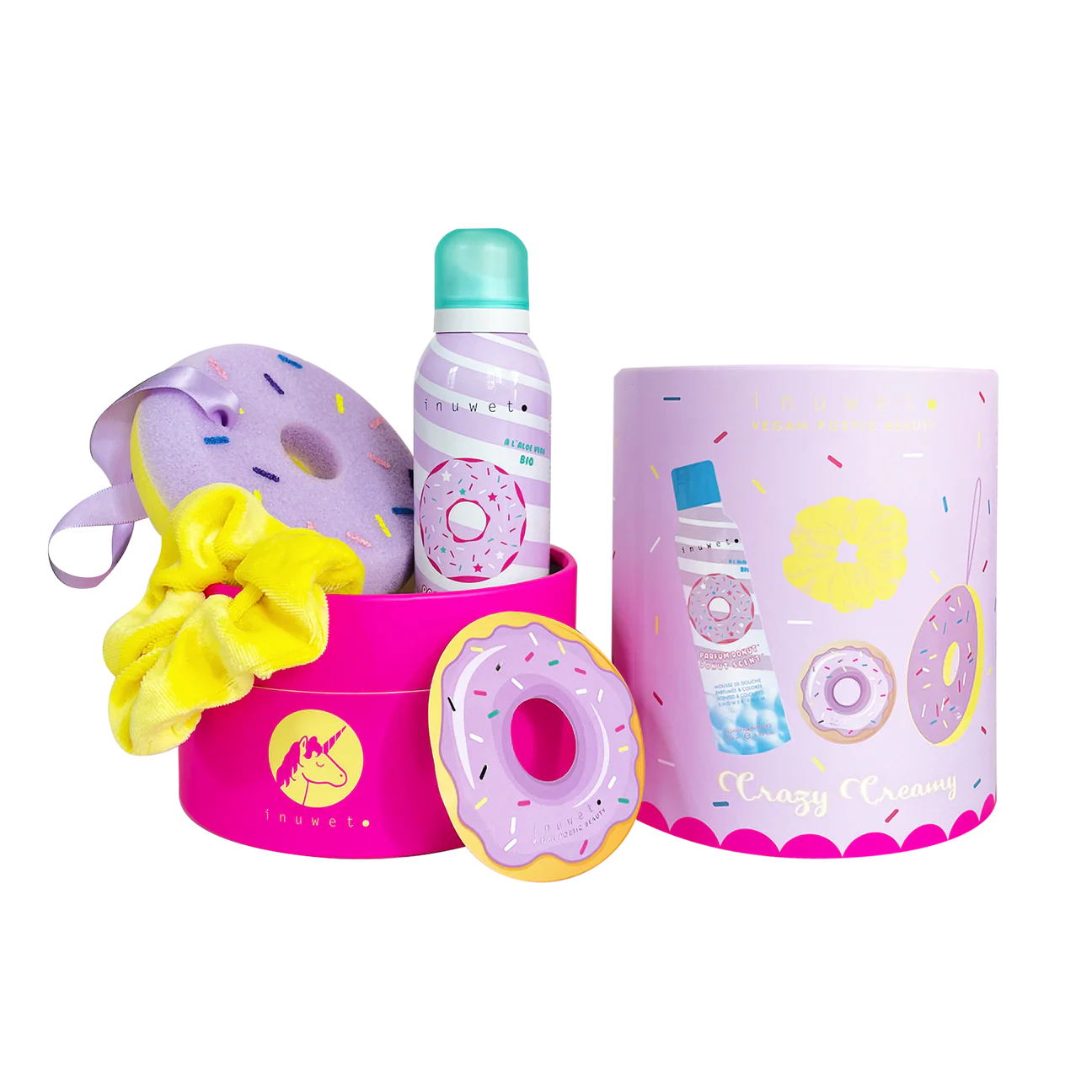 Inuwet Bad Set Donuts Crazy Cream