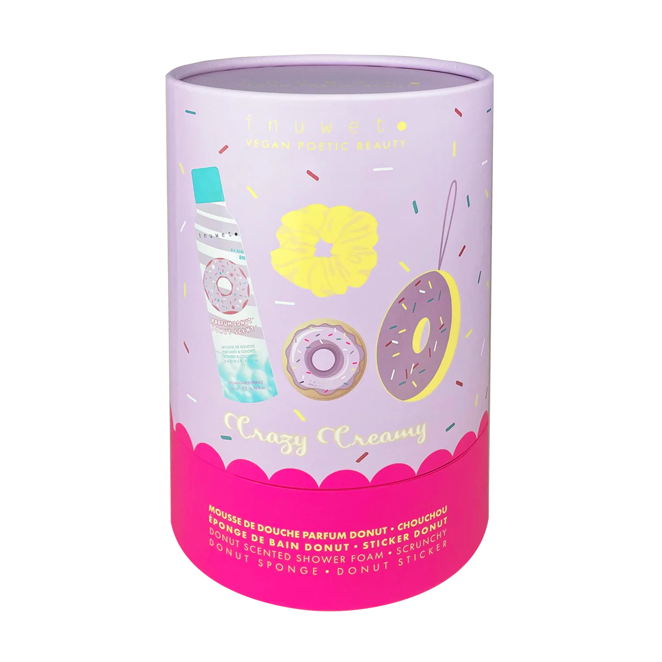 Inuwet Bad Set Donuts Crazy Cream