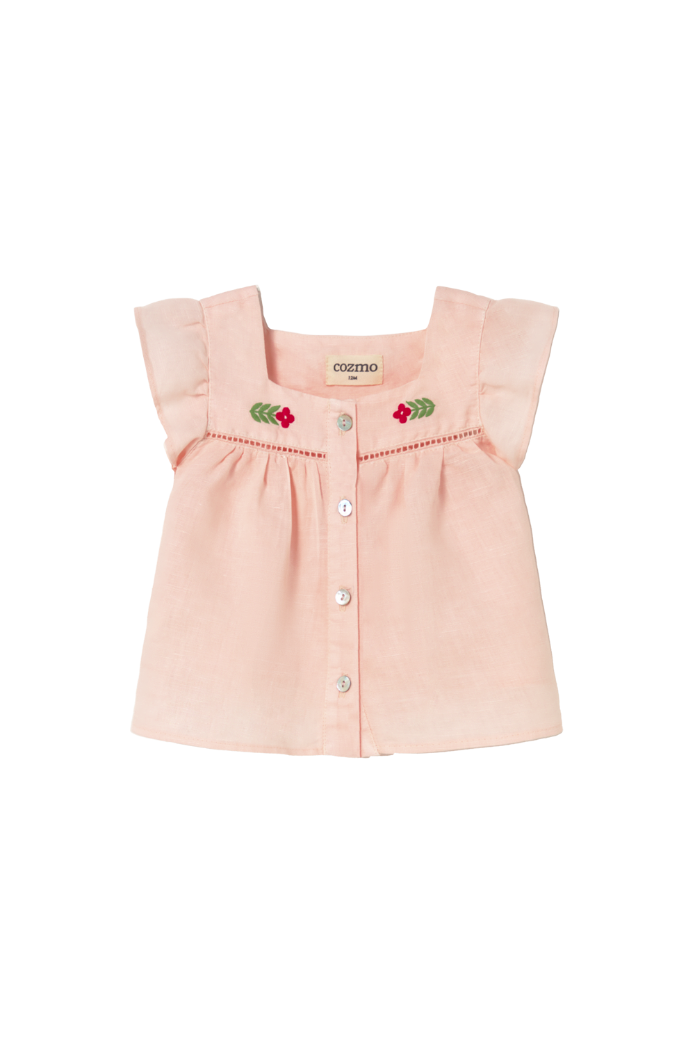 My Little Cozmo Vivi Baby Blouse Cloud Pink