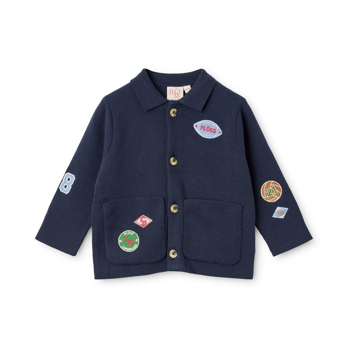 Flöss Vincent Overshirt New Navy
