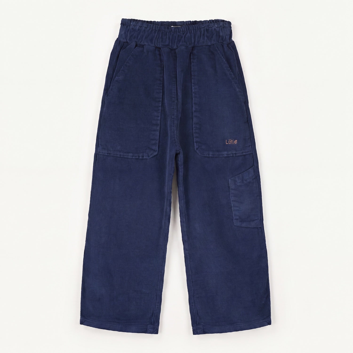 Lötiekids Corduroy Pants Navy Blue