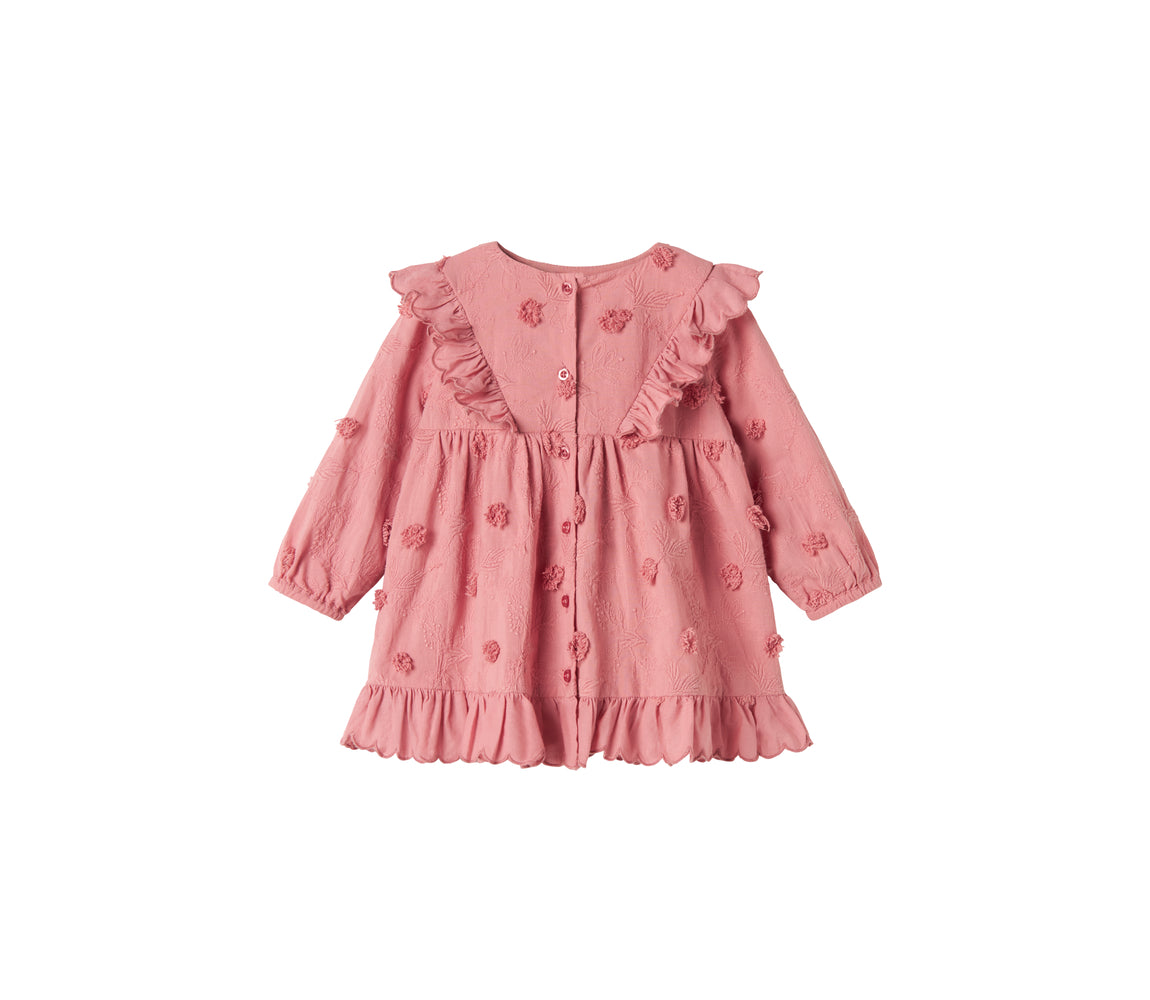 Marmar Copenhagen Dress LS Embroidery Baby