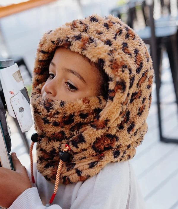 Hello Hossy Warmy Leopard Balaclava