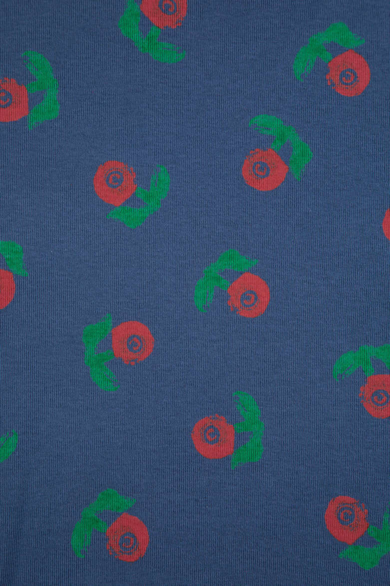 Bobo Choses Stamp Bloom All Over Turtle Neck T-shirt