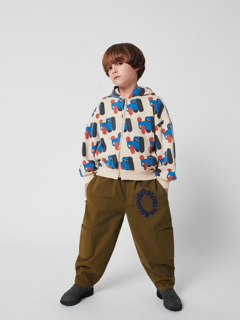 Bobo Choses Tic Tac Toe Woven Cargo pants