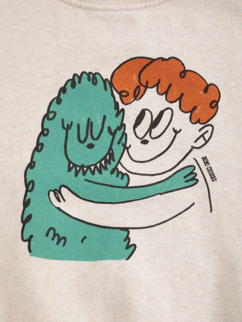 Bobo Choses Hug Hairy Monster Sweatshirt