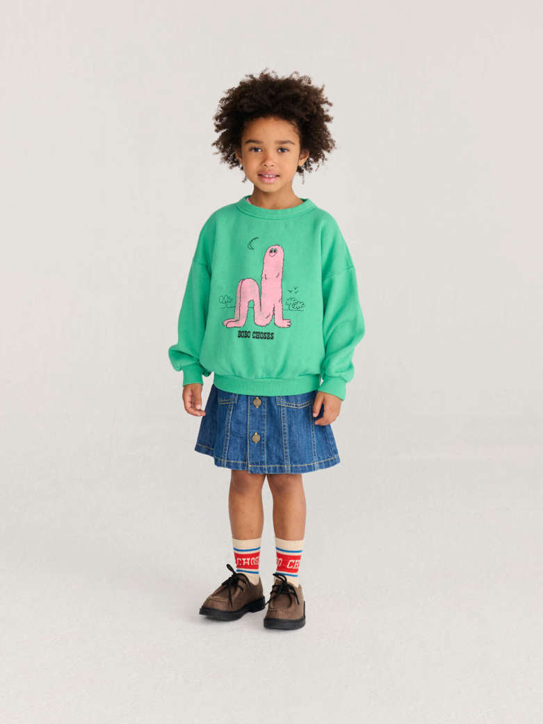 Bobo Choses Long Puff Sweatshirt