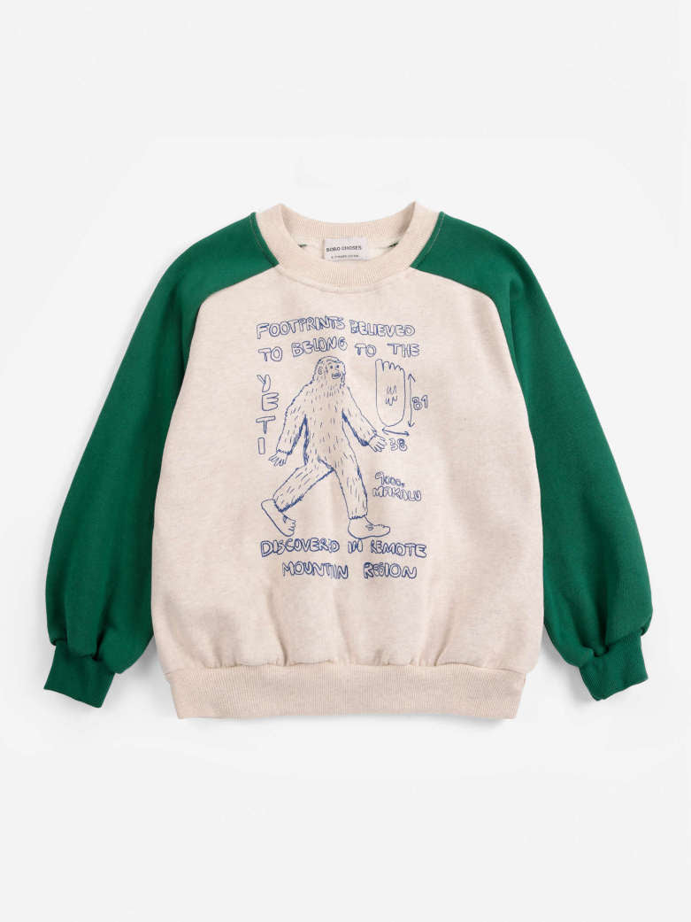 Bobo Choses Mr Footish Raglan Sweatshirt