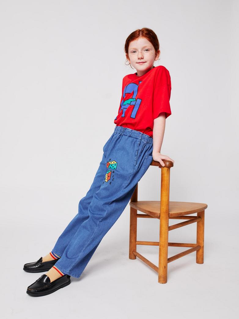 Bobo Choses Roll the Dice Denim Pants Unisex