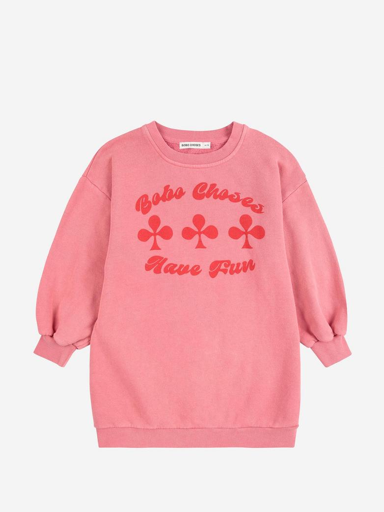 Bobo Choses Have Fun Sweatshirt Dress