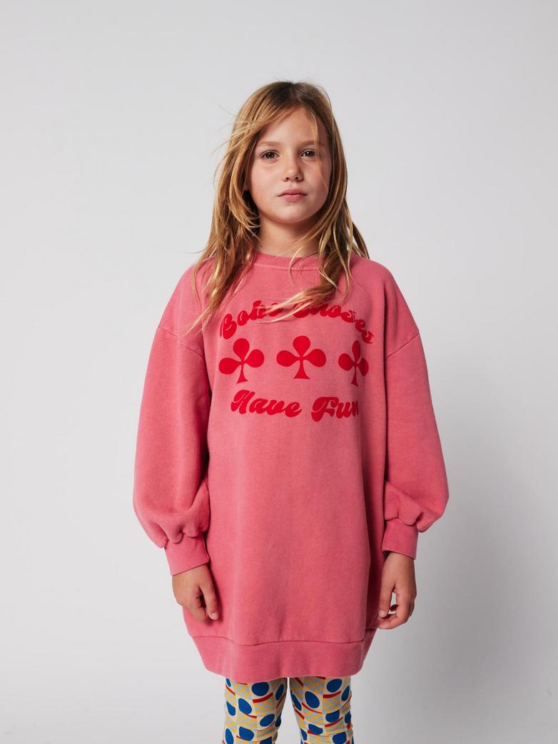Bobo Choses Have Fun Sweatshirt Dress