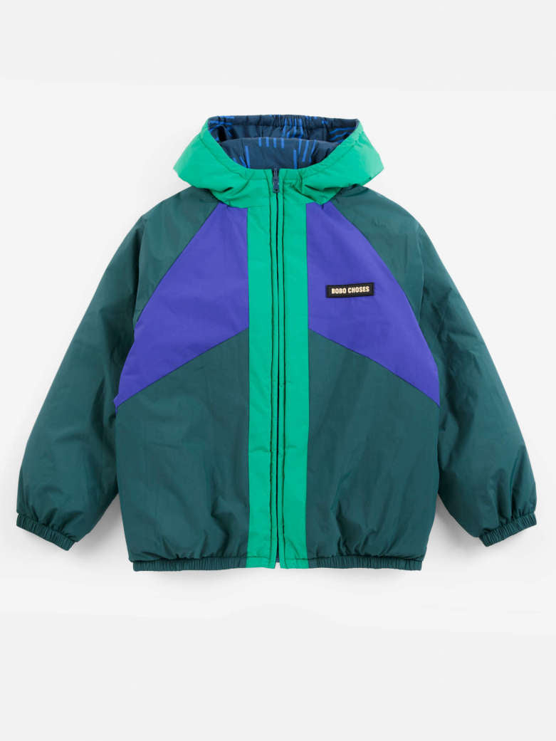 Bobo Choses Almost Moiré All over Reversible Jacket