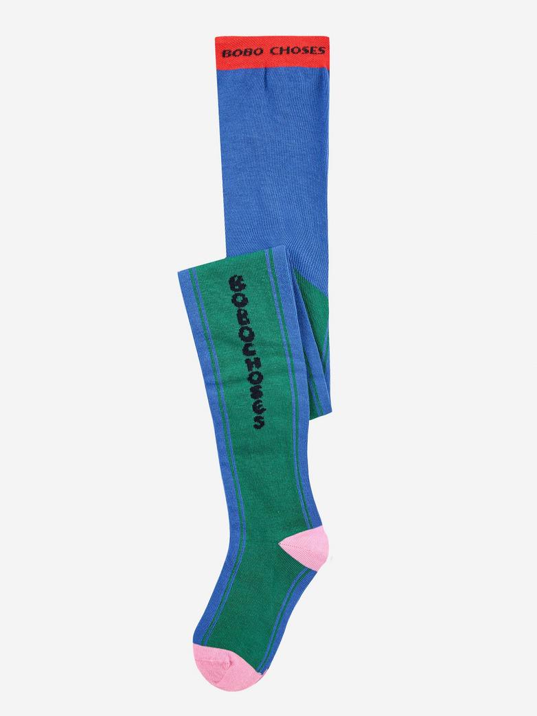 Bobo Choses Color block Tights Groen Blauw Maillots