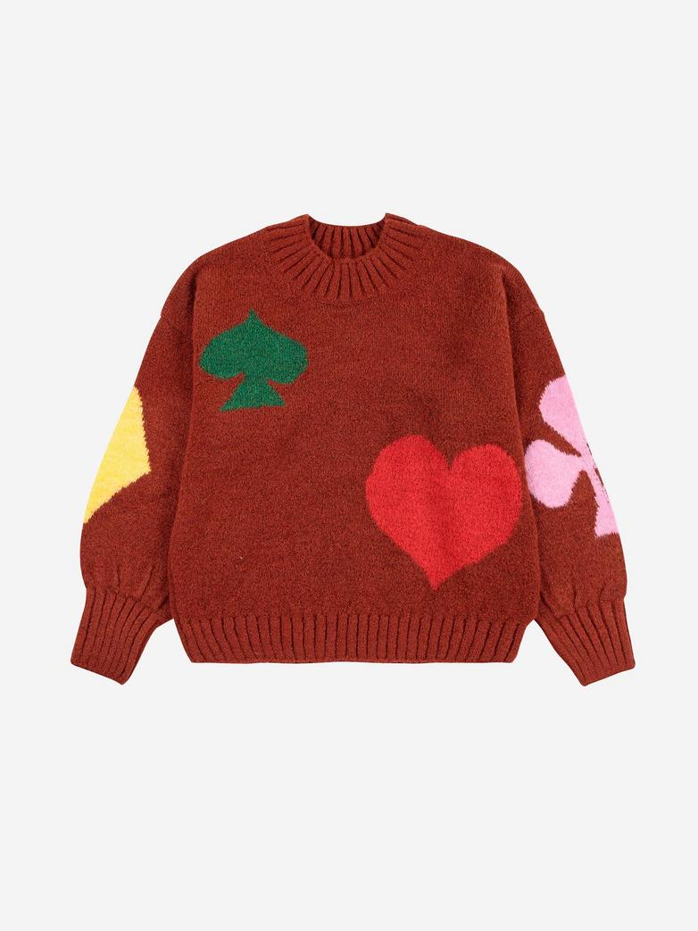 Bobo Choses Jacquard Turtle Neck Jumper Girls