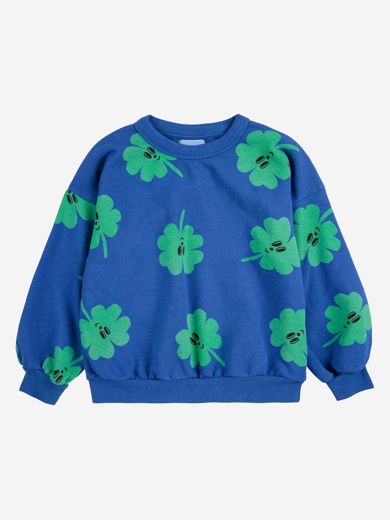 Bobo Choses Lucky Clover All over Sweatshirt