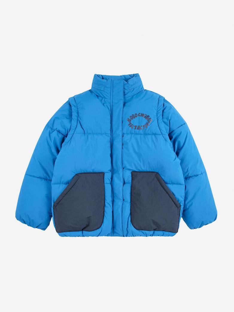 Bobo Choses TicTacToe Padded Anorak Winterjas Boys