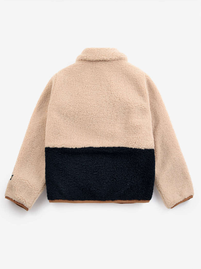 Bobo Choses Pixel Abduction All Over Reversible Winter Jacket