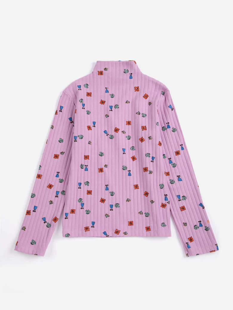 Bobo Choses Blossom All Over Turtleneck T-shirt
