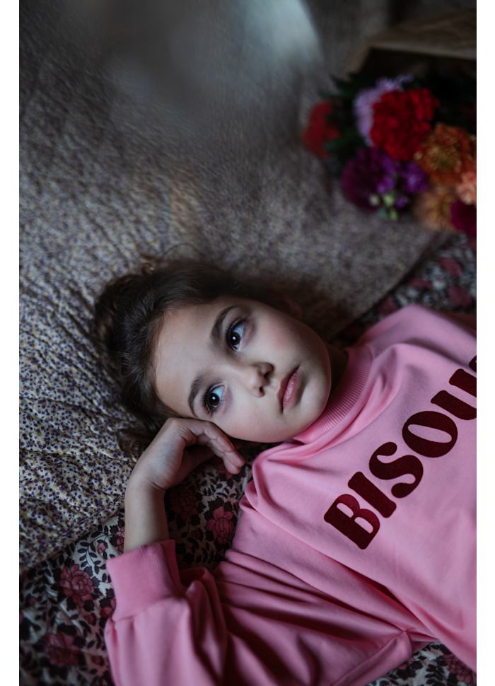 Petit Blush Easy Sweater Bisous Rose