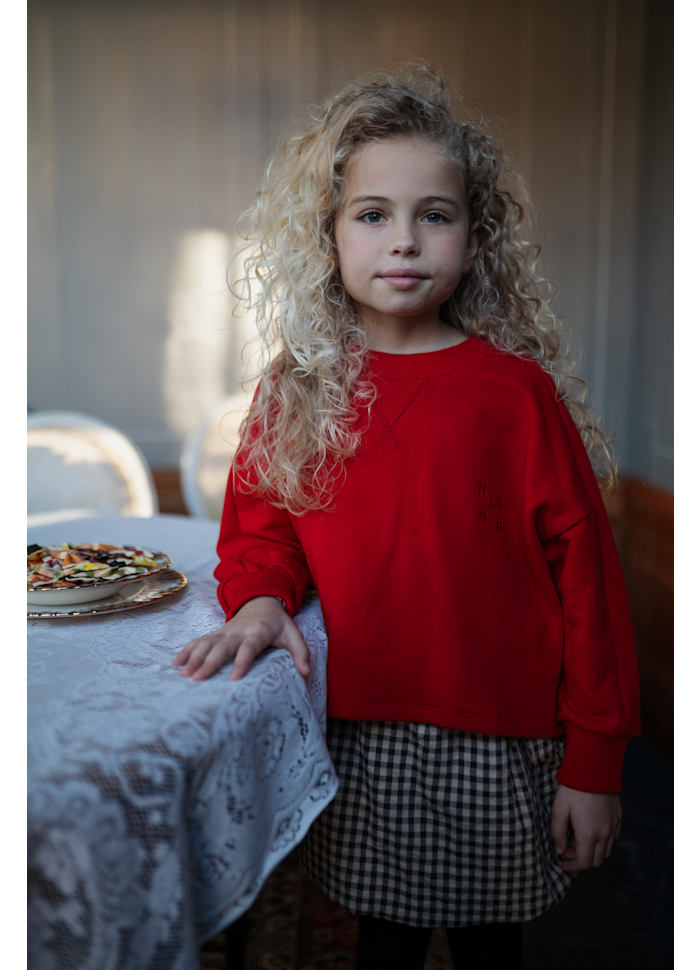 Petit Blush Coco Sweater Salsa