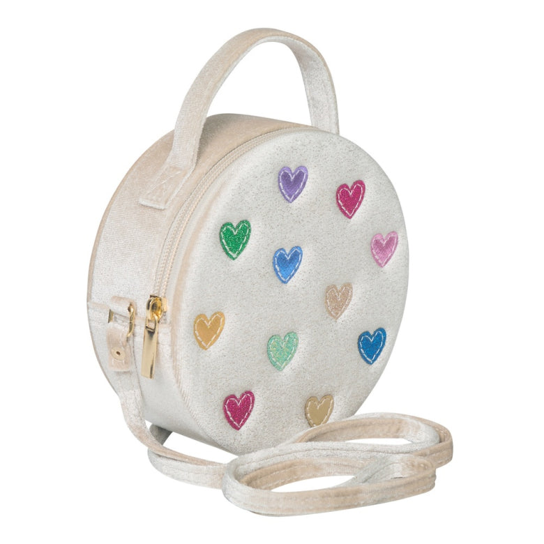Mimi & Lula Jazzy Heart Velvet Bag