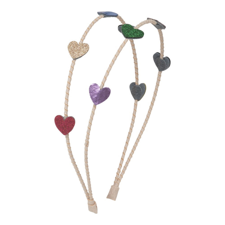 Mimi & Lula Jazzy Teeny Heart Double Alice Haarband
