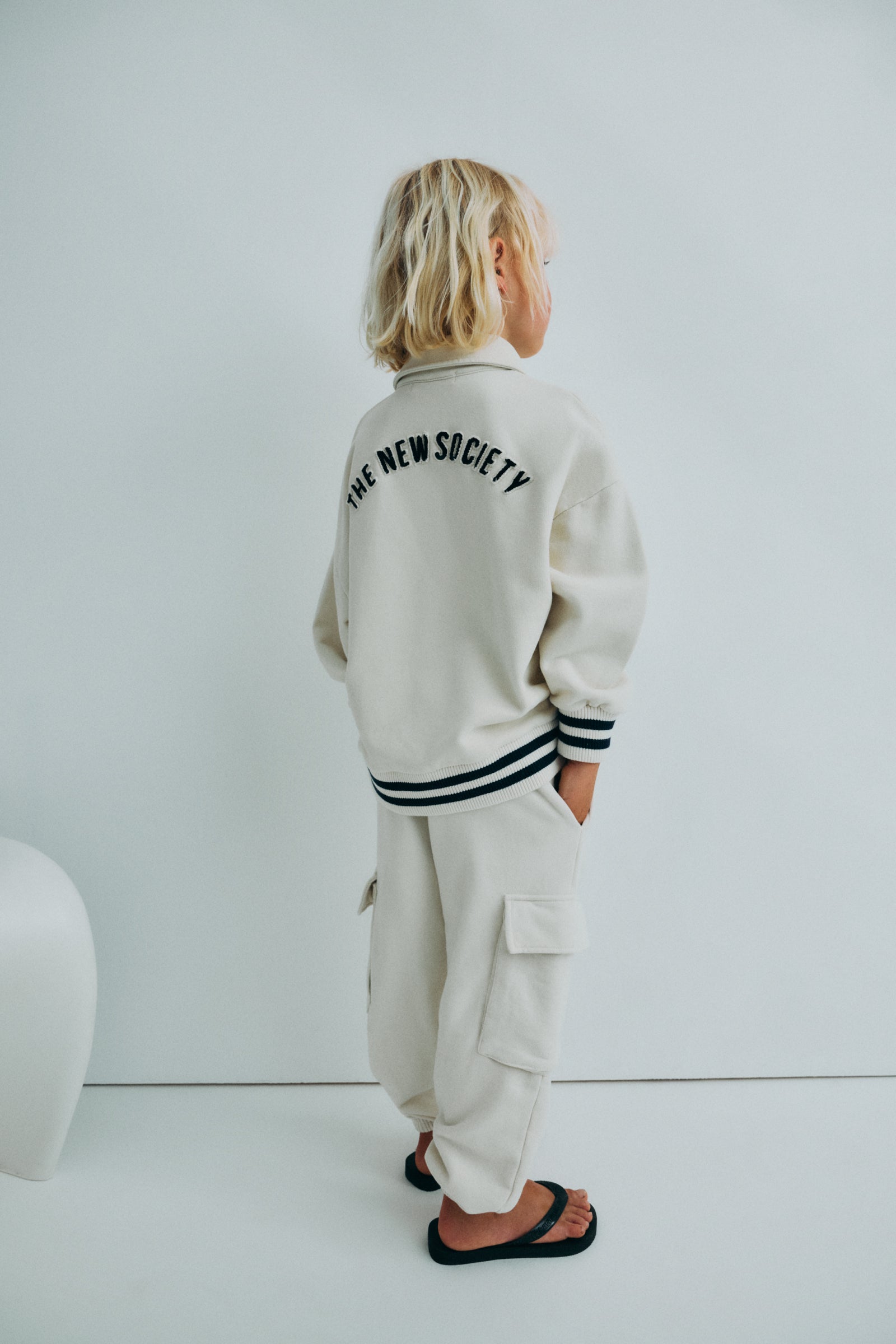 The New Society Finnia Polo Ecru