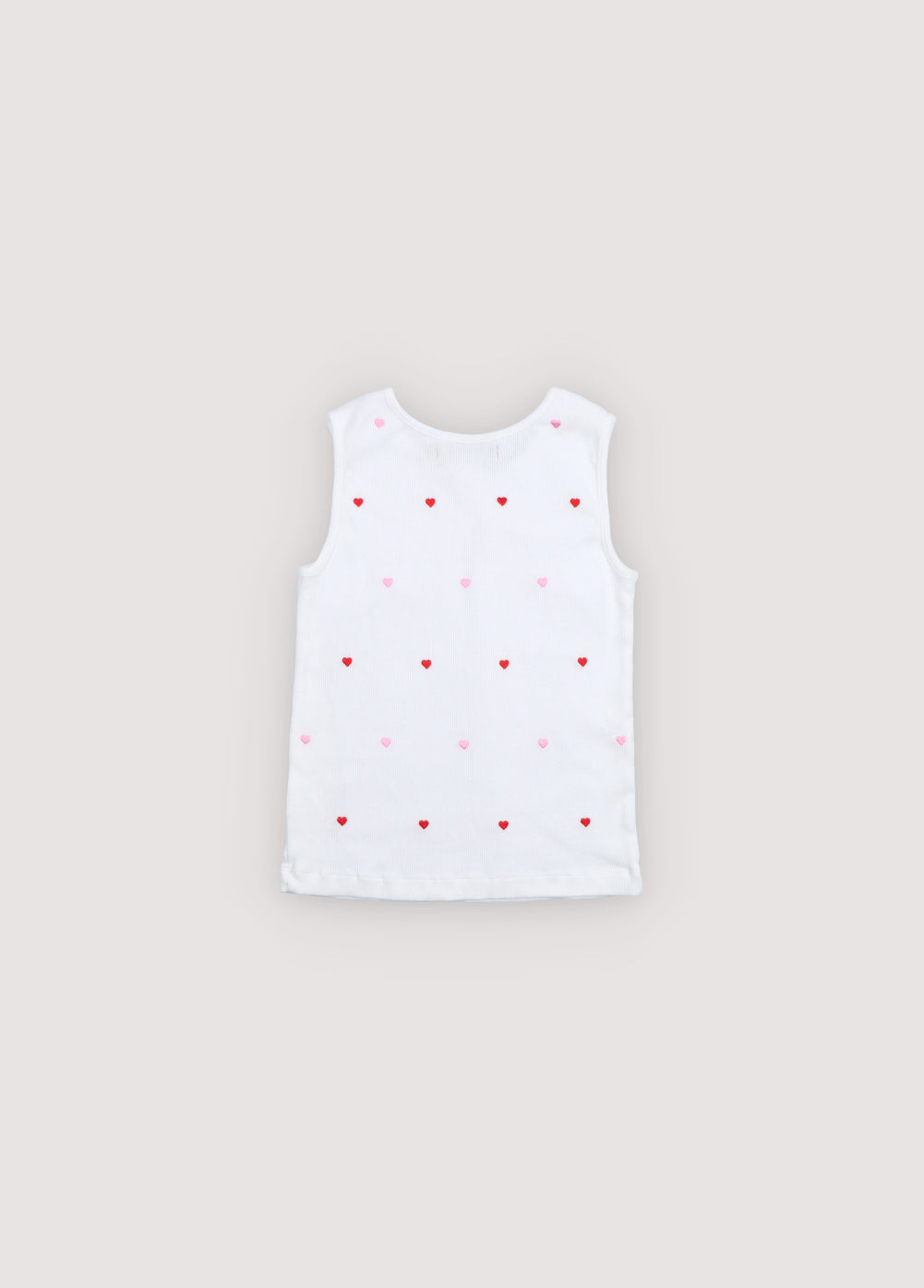 The New Society Petunia Tee Hearts Pure Cloud